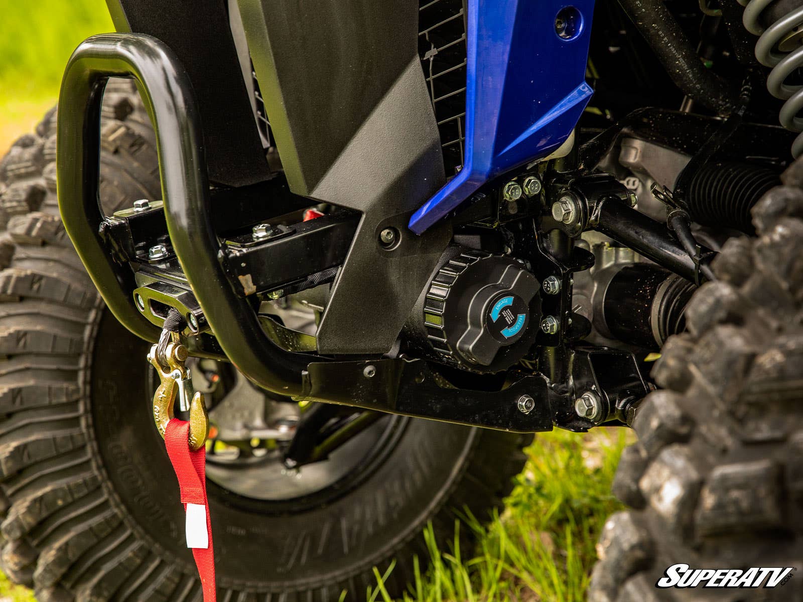 Photo of SuperATV Honda Talon 1000 Winch Mounting Plate by SuperATV - Premium Winches & Winch Mounts for UTVs / Side by Sides