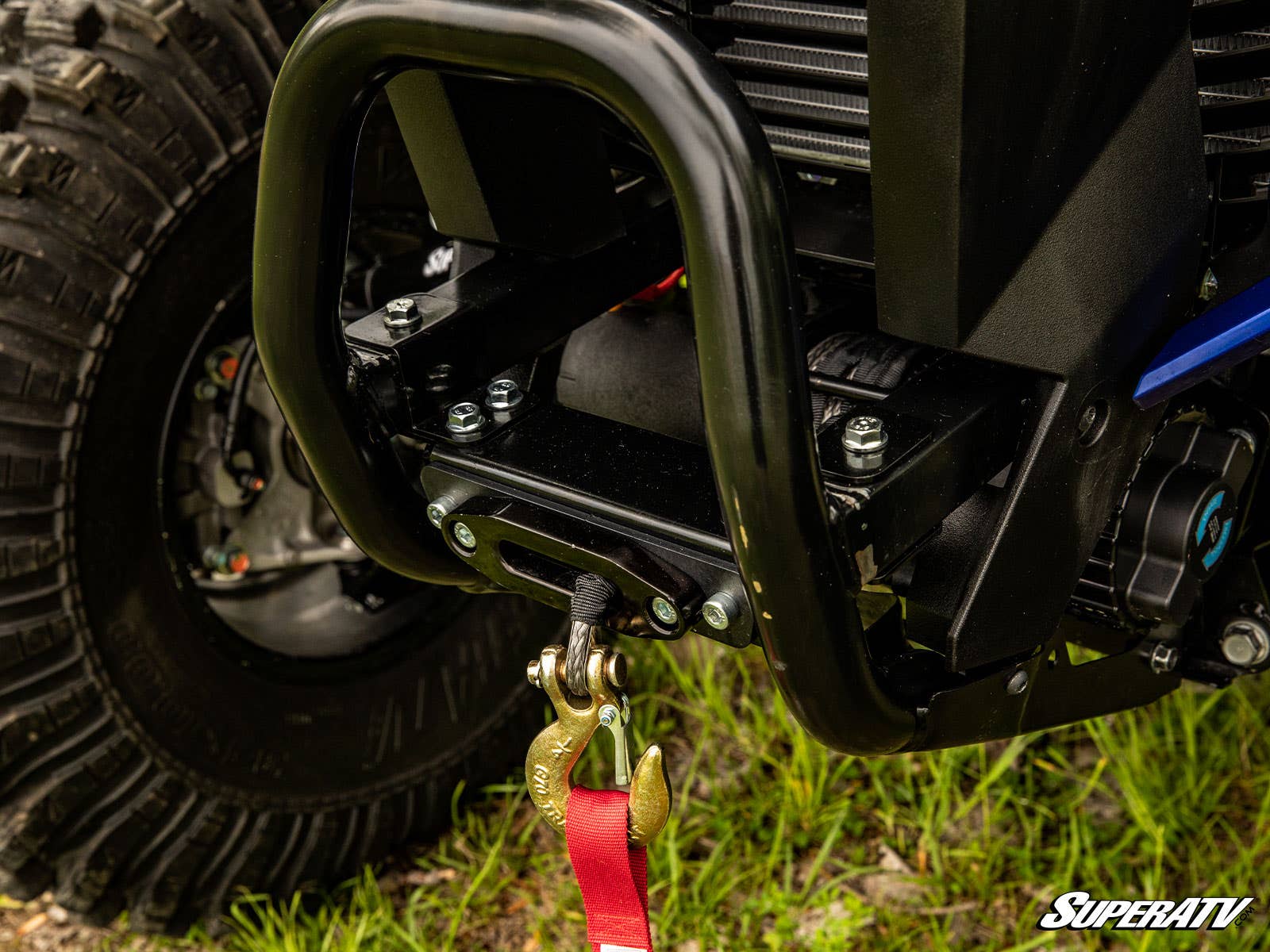 Photo of SuperATV Honda Talon 1000 Winch Mounting Plate by SuperATV - Premium Winches & Winch Mounts for UTVs / Side by Sides