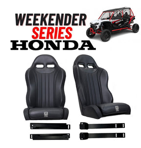 Photo of "Weekender" Series Pair of Front Suspension Bucket Seats Honda Talon 4 Only (2019-2025) by UTV Mountain Accessories - Premium Seats & Seat Accessories for UTVs / Side by Sides