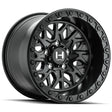 Hostile H133 UTV wheel — Blade Cut — 4 lug
