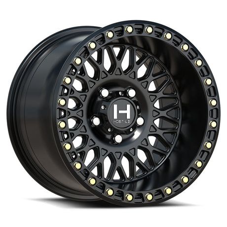 Hostile H201 Jackal 5 Lug Wheel - Satin Ashpalt
