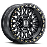 Hostile H301 Jackal 6 Lug Beadlock - Gloss Ashpalt