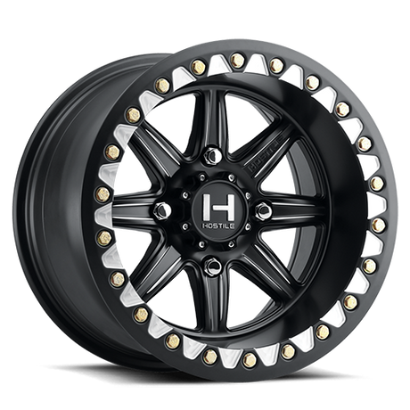 Hostile H309 Alpha Beadlock Wheel - Asphalt