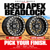 H350 Apex Beadlock — compare; sold individually; tires not included
