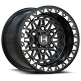 Hostile H350 Apex 6 Lug Beadlock Wheel - Satin Asphalt