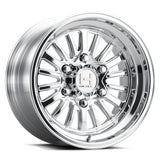 Hostile H127 Titan 6 Lug UTV Wheel - Polished