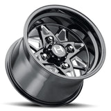 Hostile HF14 Holeshot UTV Wheel - Gloss Black Milled