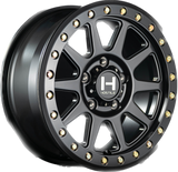 Hostile HF23 Baja 5 Lug Beadlock Wheel - Satin Black