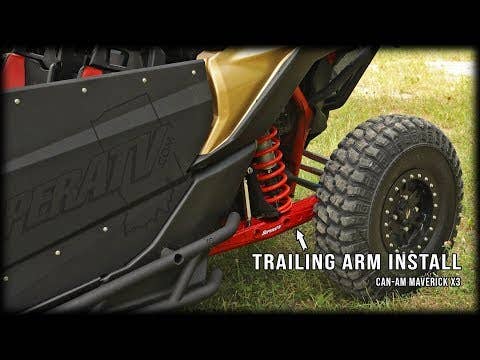 Photo of SuperATV Can-Am Maverick X3 72" Rear Trailing Arms by SuperATV - Premium Trailing Arms & Trailing Arm Guards for UTVs / Side by Sides