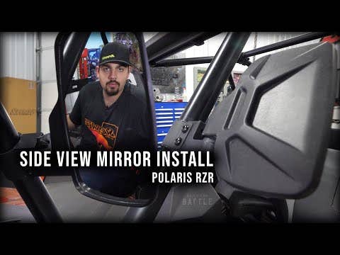 SuperATV Polaris Ranger Side View Mirrors