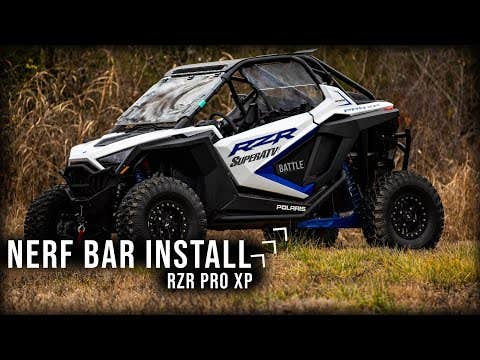 Photo of SuperATV Polaris RZR PRO XP Nerf Bars by SuperATV - Premium Nerf Bars for UTVs / Side by Sides