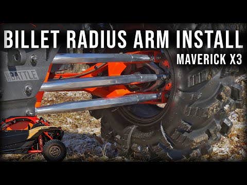 Photo of SuperATV Can-Am Maverick X3 Billet Aluminum Radius Arms by SuperATV - Premium Radius Rods & Plates for UTVs / Side by Sides