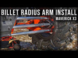 Photo of SuperATV Can-Am Maverick X3 Billet Aluminum Radius Arms by SuperATV - Premium Radius Rods & Plates for UTVs / Side by Sides