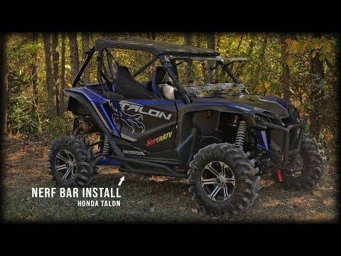 Photo of SuperATV Honda Talon 1000 Nerf Bars by SuperATV - Premium Nerf Bars for UTVs / Side by Sides
