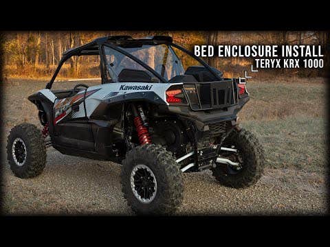 Photo of SuperATV Kawasaki Teryx KRX 1000 Bed Enclosure by SuperATV - Premium Storage for UTVs / Side by Sides
