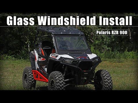Photo of SuperATV Polaris RZR 900 Glass Windshield by SuperATV - Premium Windshields for UTVs / Side by Sides