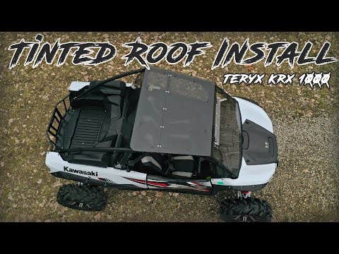Photo of SuperATV Kawasaki Teryx KRX Tinted Roof by SuperATV - Premium Roofs for UTVs / Side by Sides