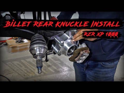 Photo of SuperATV Polaris RZR XP 1000 Billet Rear Knuckles by SuperATV - Premium Shocks, Springs, & Accessories for UTVs / Side by Sides