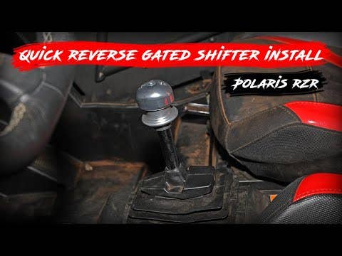 Photo of SuperATV Polaris RZR Quick-Reverse Gated Shifter by SuperATV - Premium Shifters & Shifter Knobs for UTVs / Side by Sides