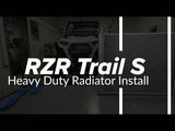 Photo of SuperATV Polaris RZR Trail S 900 Heavy-Duty Radiator by SuperATV - Premium Radiators for UTVs / Side by Sides