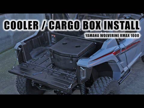 Photo of SuperATV Yamaha Wolverine RMAX 1000 Cooler/Cargo Box by SuperATV - Premium Storage for UTVs / Side by Sides