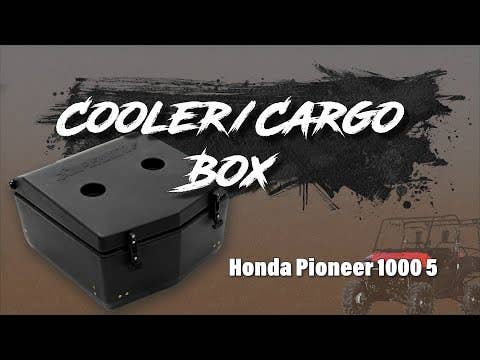 Photo of SuperATV Honda Pioneer Cooler / Cargo Box by SuperATV - Premium Storage for UTVs / Side by Sides