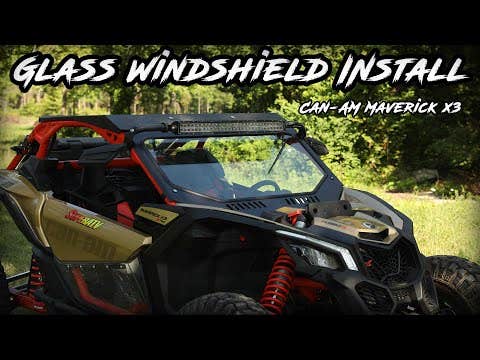 Photo of SuperATV CFMOTO ZForce 950 Glass Windshield by SuperATV - Premium Windshields for UTVs / Side by Sides