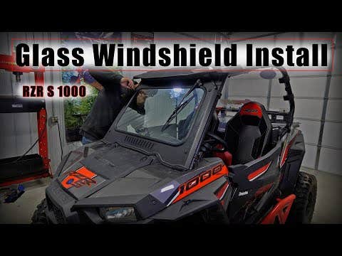 SuperATV Polaris RZR S 1000 Glass Windshield