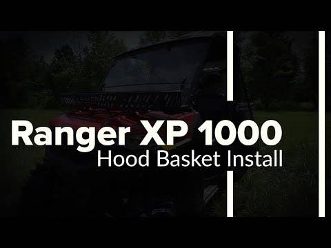 Photo of SuperATV Polaris Ranger XP 1000 Hood Rack Bravo by SuperATV - Premium Storage for UTVs / Side by Sides