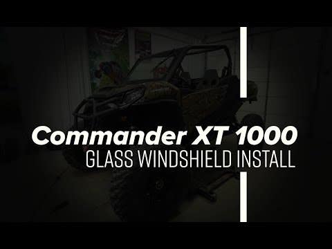 Photo of SuperATV Can-Am Commander Glass Windshield by SuperATV - Premium Windshields for UTVs / Side by Sides
