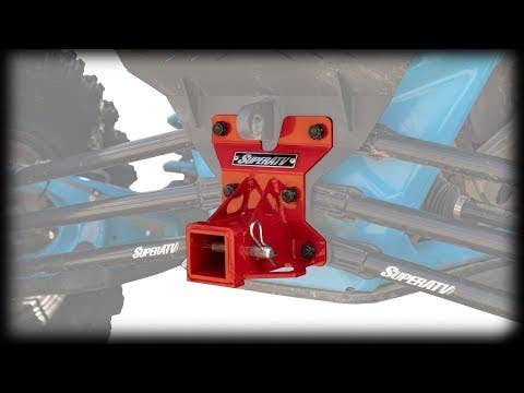 Photo of SuperATV Can-Am Maverick X3 Rear Receiver Hitch by SuperATV - Premium Receivers & Hitches for UTVs / Side by Sides