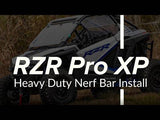 Photo of SuperATV Polaris RZR PRO XP Heavy Duty Nerf Bars by SuperATV - Premium Nerf Bars for UTVs / Side by Sides