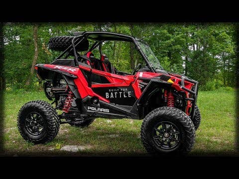Photo of SuperATV Polaris RZR XP Turbo S Spare Tire Carrier by SuperATV - Premium Spare Tire Mounts for UTVs / Side by Sides