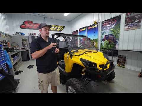 Photo of SuperATV Can-Am Commander Aluminum Doors by SuperATV - Premium Doors for UTVs / Side by Sides