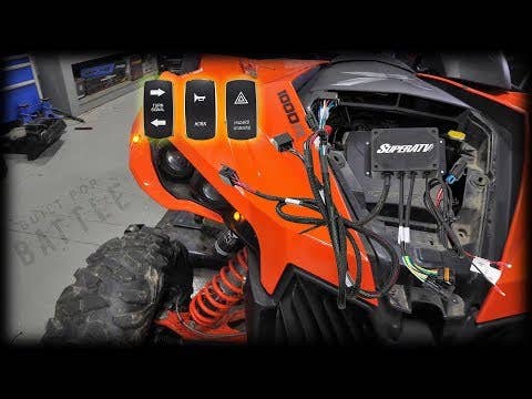 Photo of SuperATV Can-Am Maverick Deluxe Plug & Play Turn Signal Kit by SuperATV - Premium Street Legal Kits for UTVs / Side by Sides
