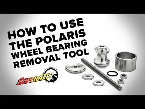 Photo of SuperATV Polaris Wheel Bearing Removal Tool by SuperATV - Premium Bushing Kits for UTVs / Side by Sides