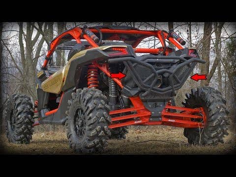 Photo of SuperATV Can-Am Maverick X3 Rear Bumper by SuperATV - Premium Bumpers for UTVs / Side by Sides