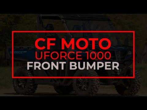 Photo of SuperATV CFMOTO UForce 1000 Front Bumper by SuperATV - Premium Bumpers for UTVs / Side by Sides