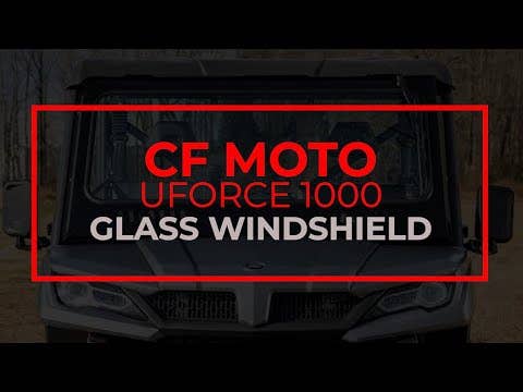Photo of SuperATV CFMOTO UForce 1000 Glass Windshield by SuperATV - Premium Windshields for UTVs / Side by Sides