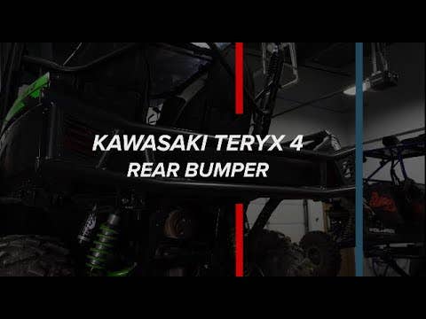 Photo of SuperATV Kawasaki Teryx 4 Winch Ready Rear Bumper by SuperATV - Premium Bumpers for UTVs / Side by Sides