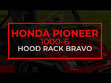 Photo of SuperATV Honda Pioneer 1000 Hood Rack Bravo by SuperATV - Premium Storage for UTVs / Side by Sides