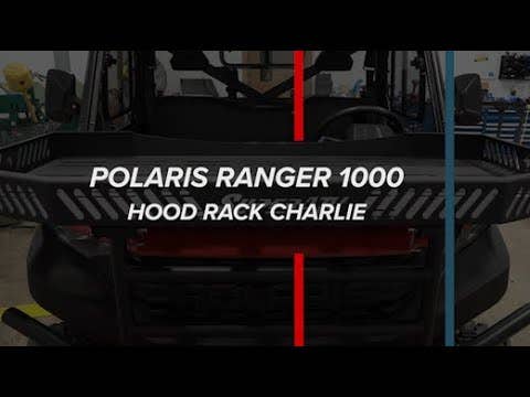 Photo of SuperATV Polaris Ranger 1000 Hood Rack Charlie by SuperATV - Premium Storage for UTVs / Side by Sides