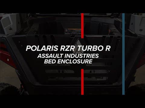 Photo of Assault Industries Polaris RZR Turbo R Bed Enclosure by Assault Industries - Premium Storage for UTVs / Side by Sides
