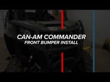 Photo of SuperATV Can-Am Commander Front Bumper by SuperATV - Premium Bumpers for UTVs / Side by Sides