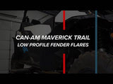 Photo of SuperATV Can-Am Maverick Trail Low Profile Fender Flares by SuperATV - Premium Fenders & Fender Guards for UTVs / Side by Sides