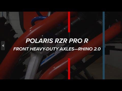 Photo of SuperATV Polaris RZR Pro R Heavy-Duty Axles—Rhino 2.0 by SuperATV - Premium Axles for UTVs / Side by Sides