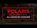 Photo of SuperATV Polaris RZR Pro R 4 Aluminum Doors by SuperATV - Premium Doors for UTVs / Side by Sides
