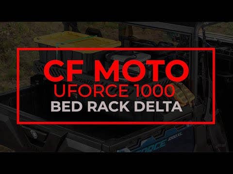 Photo of SuperATV CFMOTO UForce 1000 Bed Rack Delta by SuperATV - Premium Mounts for UTVs / Side by Sides