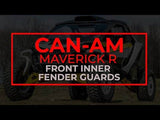 Photo of SuperATV Can-Am Maverick R Front Inner Fender Guards by SuperATV - Premium Fenders & Fender Guards for UTVs / Side by Sides
