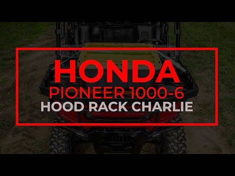 Photo of SuperATV Honda Pioneer 1000 Hood Rack Charlie by SuperATV - Premium Mounts for UTVs / Side by Sides